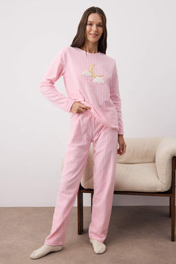 Pembe Galaksi Patchli Polar Orme Pijama Tak?m? THMAW26PT00193