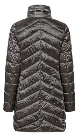 Женское стеганое пальто ESMARA серый металлик