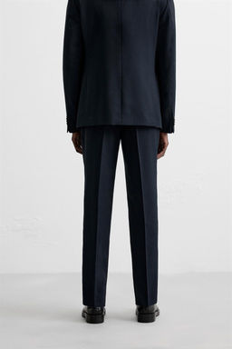 PINSTRIPE SUIT TROUSERS - Zara фото 3