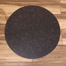 Стол журнальный, 41×41×57 см, алюминий, мрамор