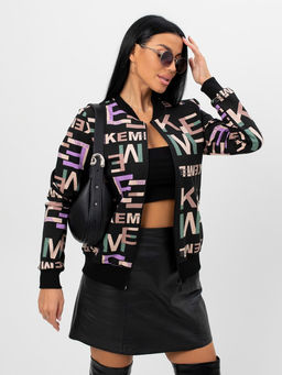 Бомбер женский на молнии - Милана фото 28