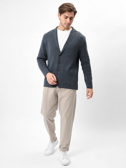 Кардиган мужской GREG G136-KF-деним 630  фото 3