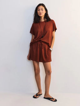 Трикотажные шорты из вискозы ZR2605012122-21 / Zarina