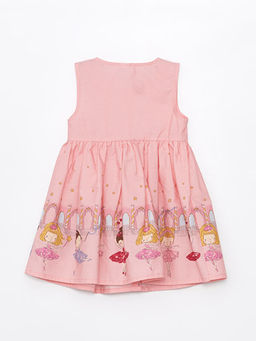 Bisiklet Yaka Kolsuz K?z Bebek Elbise