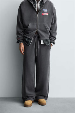 WASHED JOGGER TROUSERS - Zara фото 8