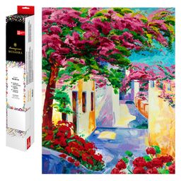 Набор для творчества Алмазная мозаика арт. 59793 / 20 ГРЕЧЕСКИЕ УЛОЧКИ