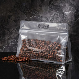 Цена за 50 шт. Пакет прозрачный с ручкой, 24×17×4 см