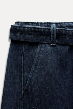 ZW COLLECTION STRAIGHT-LEG MID-RISE JEANS - Zara фото 9