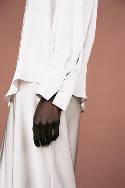 SATIN SHIRT - Zara фото 4