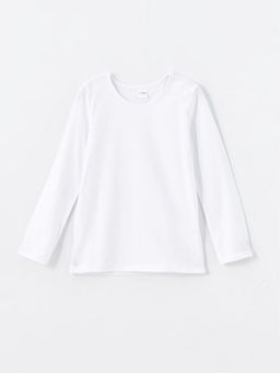 Bisiklet Yaka Uzun Kollu K?z ?ocuk Pijama Tak?m?