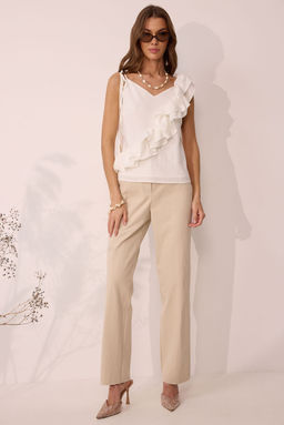 Топ LYUSHe 4105 молоко  фото 3