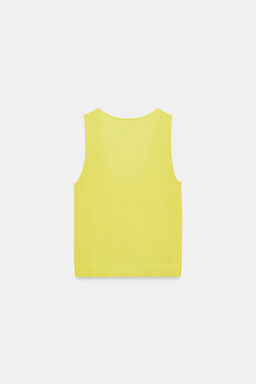 TOP PUNTO FINO / Amarillo
