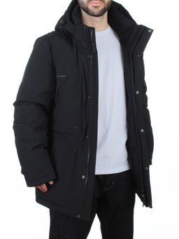 6963 BLACK Куртка мужская зимняя (200 гр. био-пух)