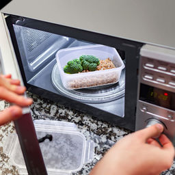 Контейнер для продуктов пластмассовый Прайм 1л, 19,5х14х6,5см, прямоугульный, на защелках, подходит для СВЧ (Россия) - Домашняя мода фото 5