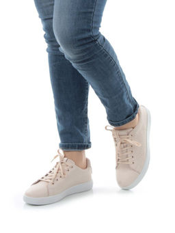 05-D7YD3-2 PINK POWDER Кроссовки женские (натуральная кожа) - Фабричный китай фото 2