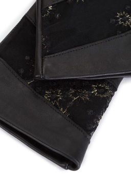 Перчатки женские б/п IS01008 black/bronze - Eleganzza фото 2