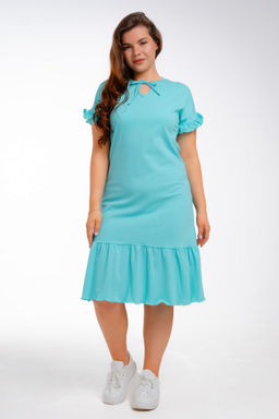 Платье женское из кулирки Чейси 2 ментол - Амадэль фото 4