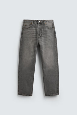 JEANS REGULAR FIT / Gris - Zara фото 7