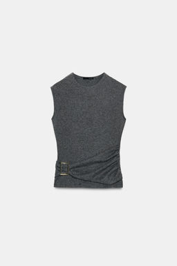 SOFT BUCKLE TOP - Zara фото 5