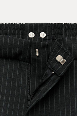 PINSTRIPE TROUSERS WITH BOXER DETAIL - Zara фото 24