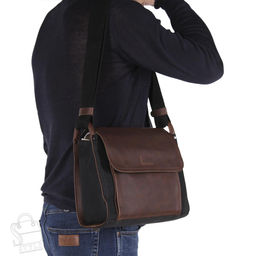 Сумка мужская 1095NK black Naierlanke - S-style фото 7