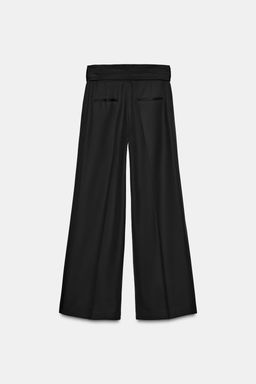 ZW COLLECTION LIMITED EDITION WAISTBAND TROUSERS - Zara фото 4
