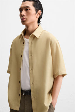 SHIRT WITH CONTRAST PRINT - Zara фото 5