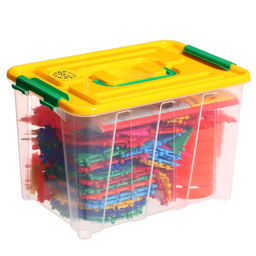 Конструктор ТИКО «Геометрия», 155 деталей, 6 колёс