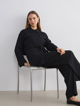 Dokulu Kad?n G?mlek Tunik