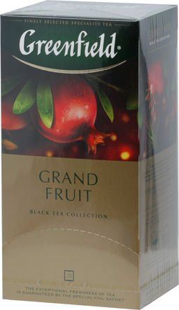 Greenfield. Grand Fruit карт.пачка, 25 пак.