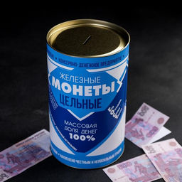 Копилка XXL «Сгущёнка», 20×12.5 см