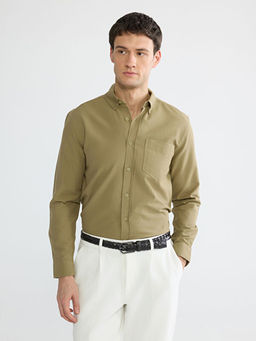 Regular Fit Oxford Erkek G?mlek
