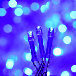 Электрогирлянда "Дождь" 6*0,7м, 192 лампы, синий