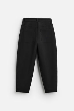 BALLOON FIT PLEATED TROUSERS - Zara фото 8