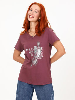 IV-CAPRIZ Сопряжение - футболка лиловый