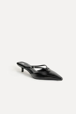 LEATHER HIGH-HEEL MULES 50TH ANNIVERSARY - Zara фото 7