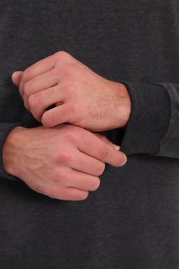 Лонгслив мужской футер двухнитка, Арт. 810