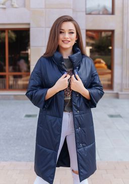 Куртка женская демисезонная 21680 (лиловый) - Kankan фото 5