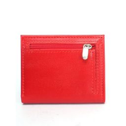 Портмоне женское Croco-ПР-905 натуральная кожа 2 отд, 8 карм, алый орфей (206) 246655  фото 2