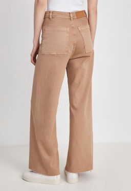 Брюки женские (джинсы wide leg fit) Finn Flare FSE15010 728  фото 5