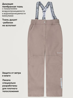 Брюки п2л4026 капучино