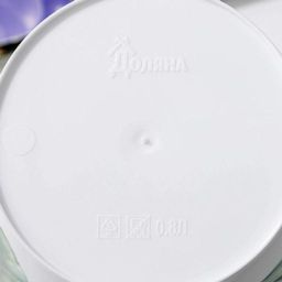 Цена за 2 шт. Горшок для цветов Доляна «Кариота», 800 мл, цвет белый