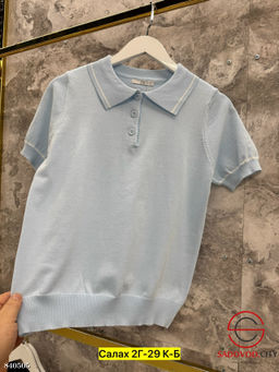 Футболка поло однотонная - Bruno фото 2