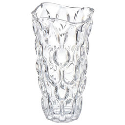 Ваза стекло, настольная, 25х12 см, Y6-6359, прозрачная (426359)