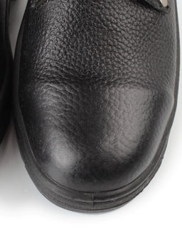 05-9011 BLACK Ботинки зимние мужские (натуральная кожа, искусственный мех)