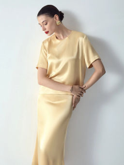 Блузка с коротким рукавом, B3118/gloppy