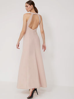 Платье с разрезом PL1394/juncus - Emka фото 2