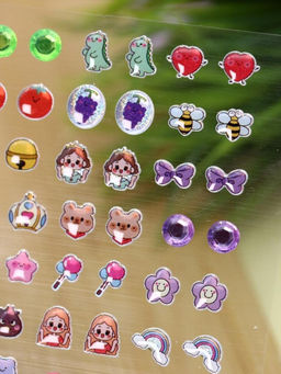 Наклейки для ушей "Princess nails" (11,5*24 см)