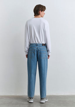 Mitte Street Indigo Mavi Denim Jean Pantolon фото 6