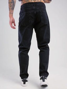 KM1776 Джинсы ЧЕРНЫЙ